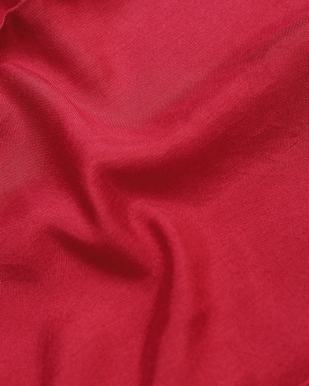 Red Rakt Kamal Maheshwari Silk Unstitched Dress Material Suit