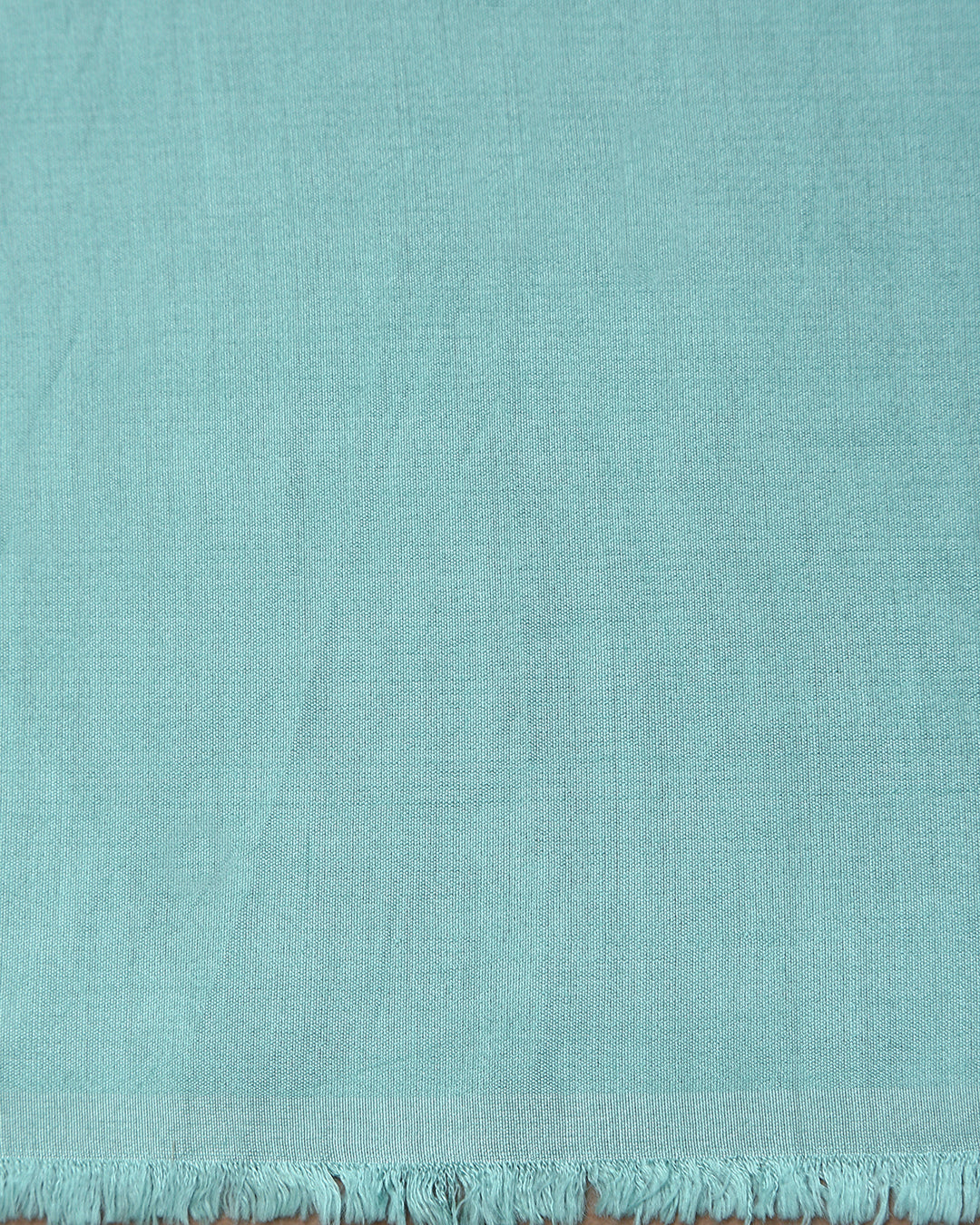 Sea Green Floral Embroidered Khiccha Cotton Unstitched Dress Material Suit