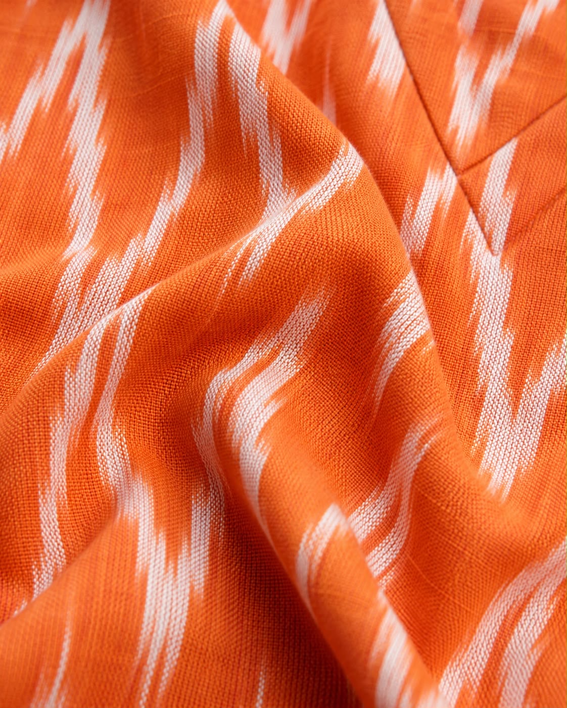 Handloom Ikkat kurta pant set