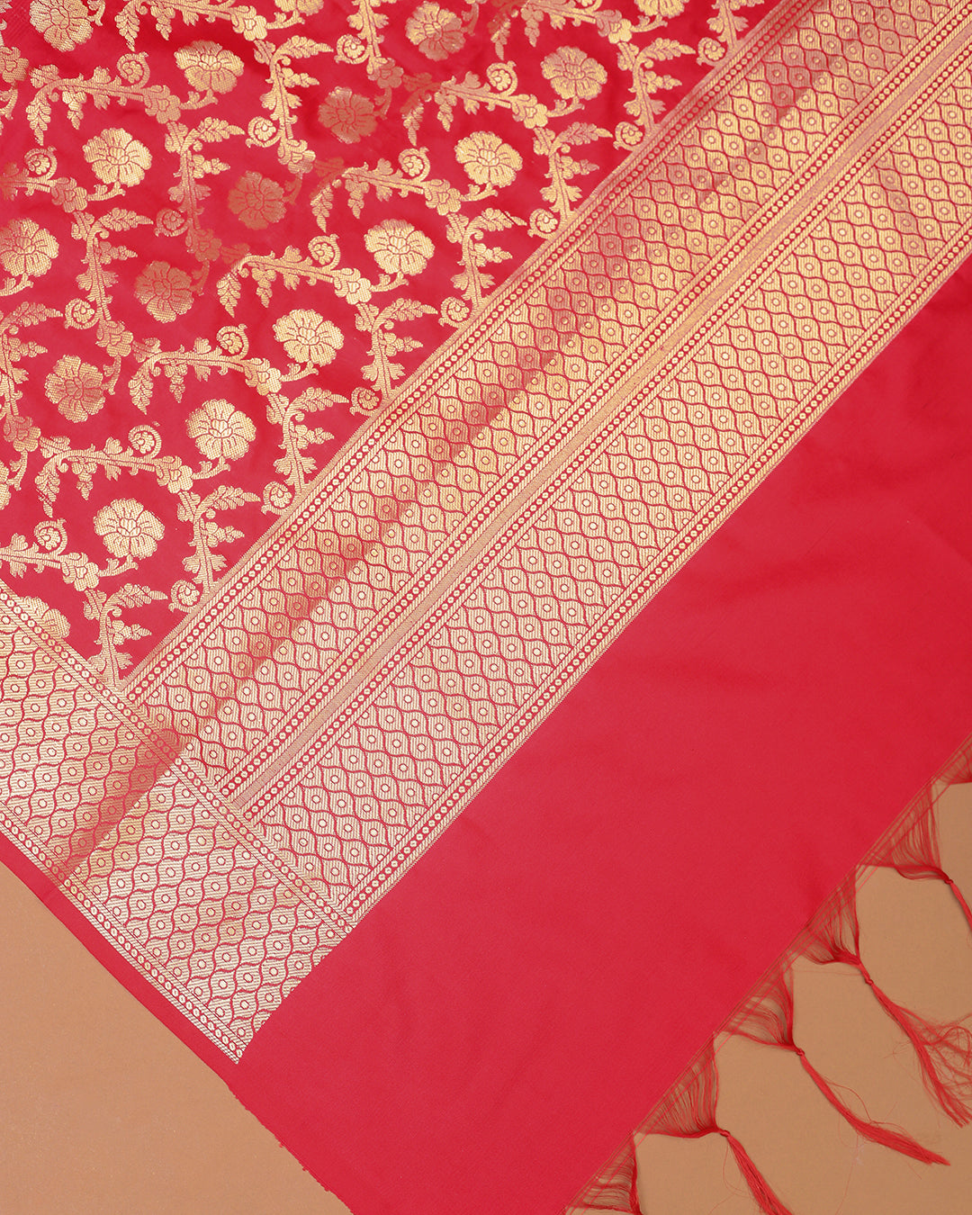 Royal Rani Banarasi Silk Unstitched Dress Material Suit