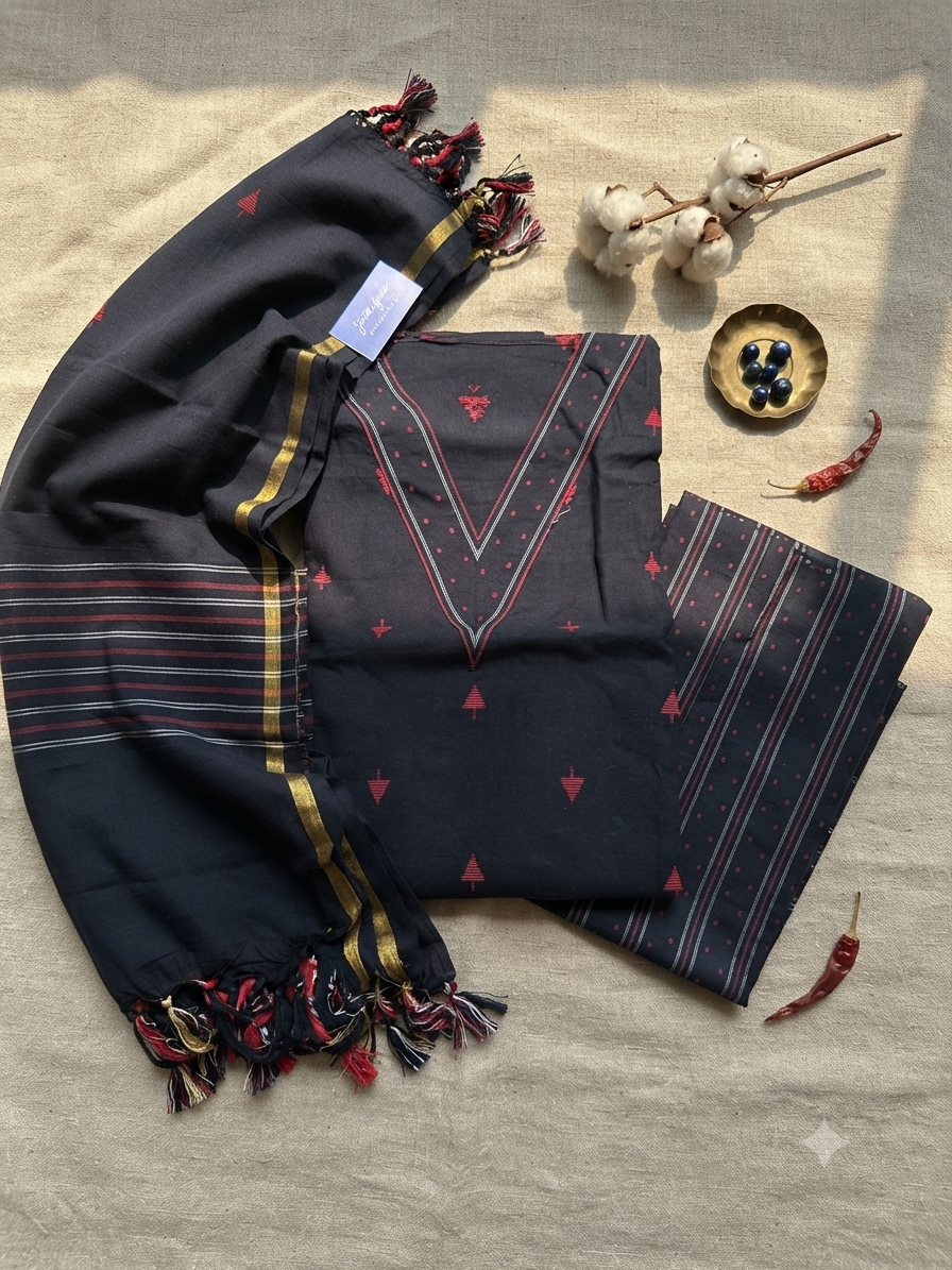 Handloom Cotton Set